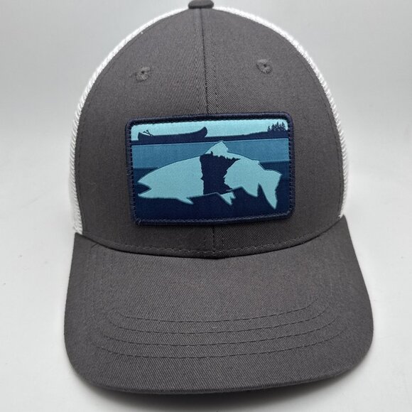 Rep Your Water Minnesota Trucker Hat Mens Blue OS Curved Brim Embroidered Logo - Picture 1 of 6